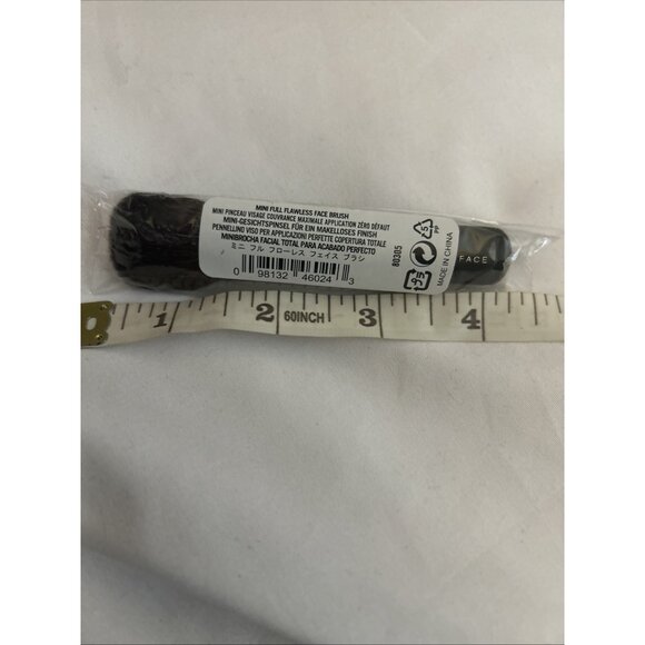 BareMinerals Mini Flawless Application Face Brush Black Handle Original Packaged - Picture 2 of 7